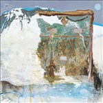 Brian Catling RA, 441 - A MONK SHELTERS IN A FRESCOED RUIN, UNDER A GLACIER WITH WEREWOLVES