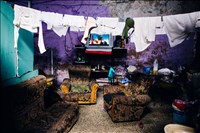 James Kent, 882 - LIVING QUARTERS IN DOWNTOWN HAVANA, CUBA, DECEMBER 2022 (FROM THE SERIES "¡NO HAY MÁS NA'!" –– THERE IS NOTHING LEFT)